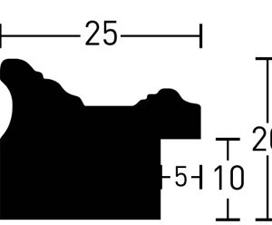 Alternative view of Antigo 25 Mörkgrå