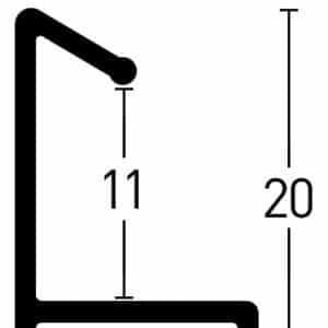 Alternative view of Profil 217 Eldröd matt