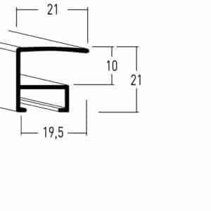 Alternative view of Profil 5 Florentinsk bärnsten