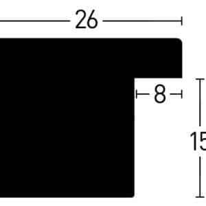 Alternative view of Blackwoods 26 Svart